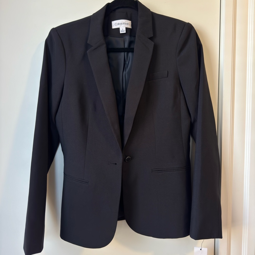 Calvin Klein Navy Blazer